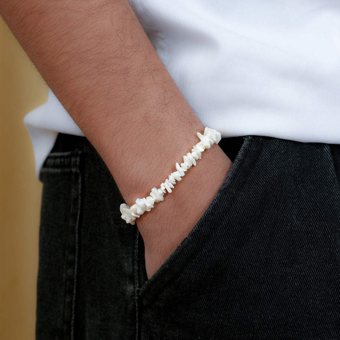 White Opal Bracelet