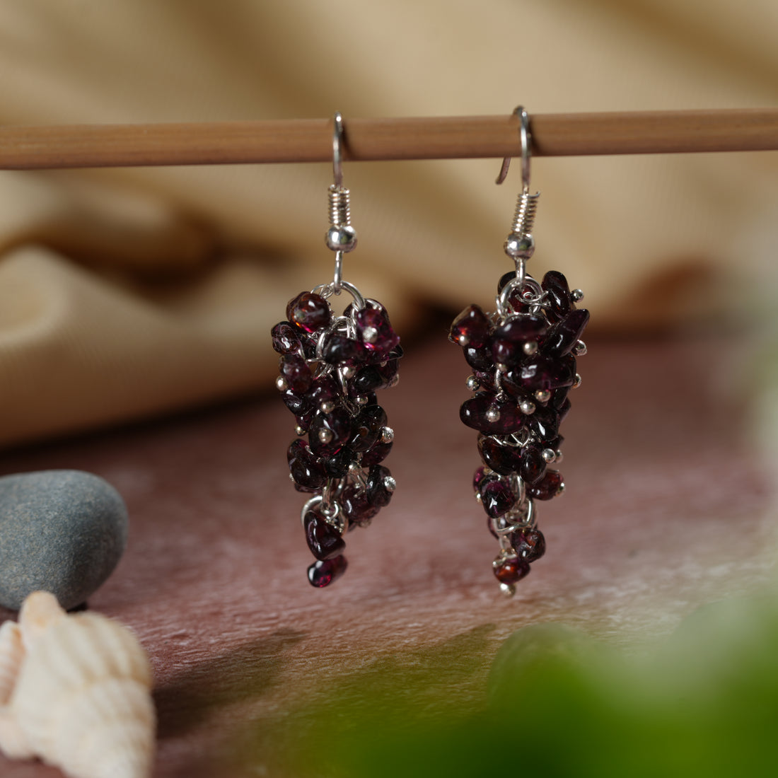 Garnet Earrings